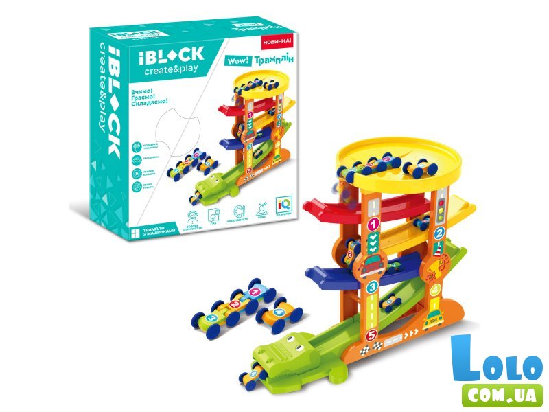 Трек Веселый трамплин, Iblock