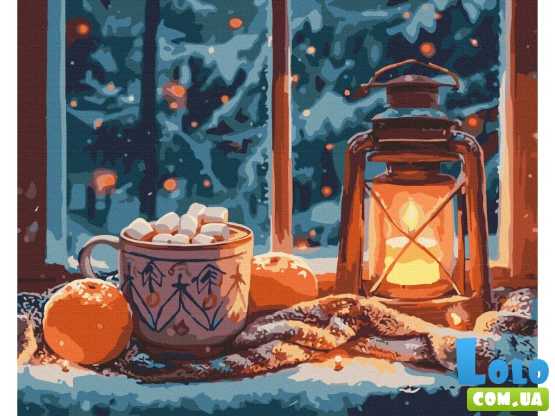 Картина по номерам Уютный вечер, Brushme (40х50 см)