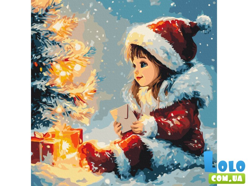 Картина по номерам Волшебное письмо, Brushme (40х40 см)