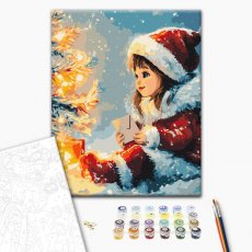 Картина по номерам Волшебное письмо, Brushme (40х40 см)