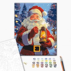 Картина по номерам Улыбка Рождества, Brushme (40х50 см)