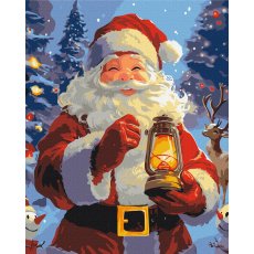 Картина по номерам Улыбка Рождества, Brushme (40х50 см)