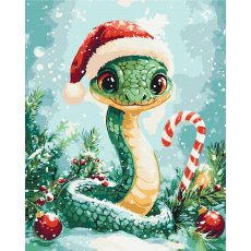 Картина по номерам Праздничная змея, Brushme (40х50 см)