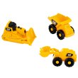 Игрушечный набор строительных машин Cat, Klein