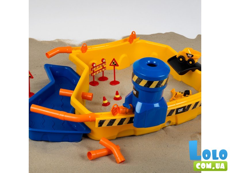 Игровая песчаная стройплощадка Cat, Klein