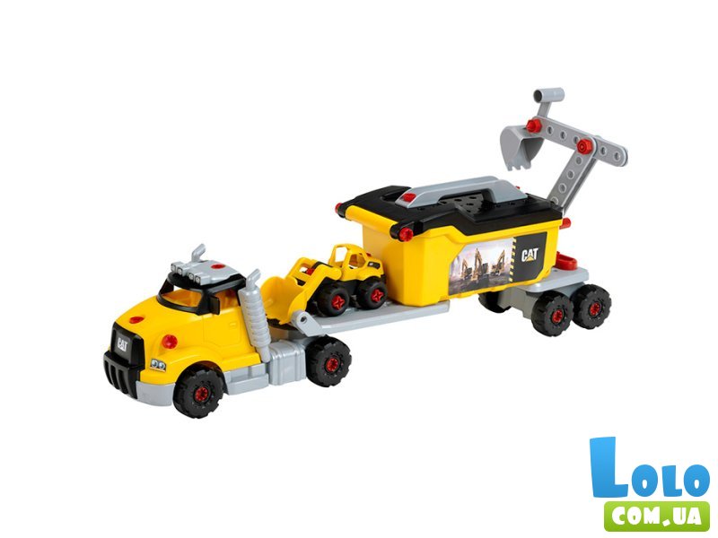 Набор грузовиков 4 в 1 Cat, Klein