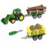 Трактор с прицепом John Deere, Klein