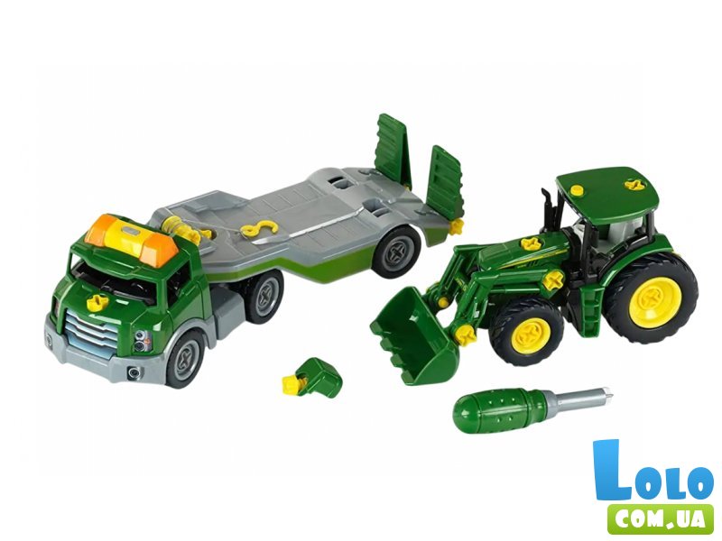 Трактор с транспортером John Deere, Klein
