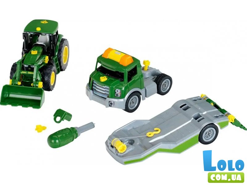 Трактор с транспортером John Deere, Klein