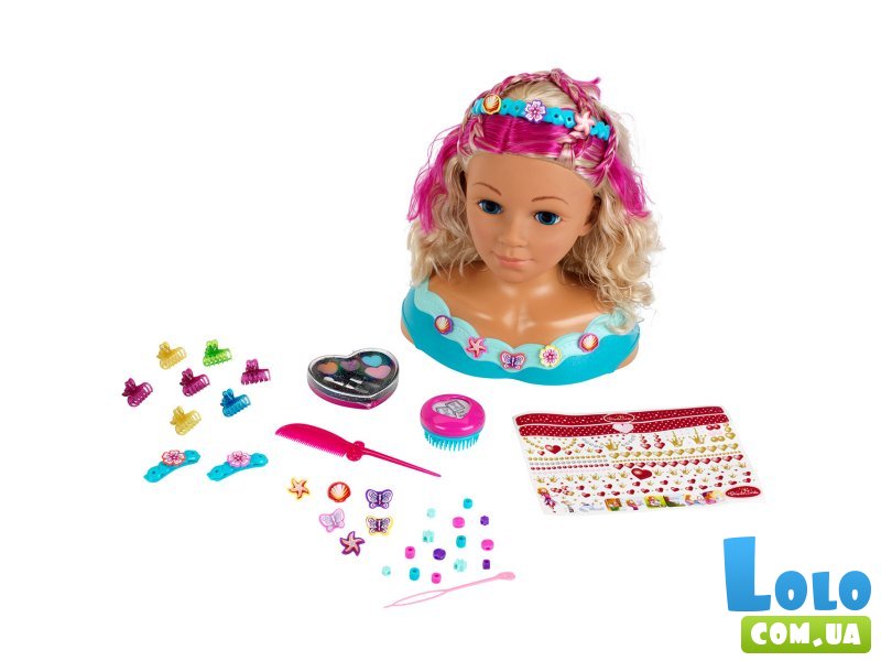 Голова куклы для визажа и прически Мариэлла, Klein