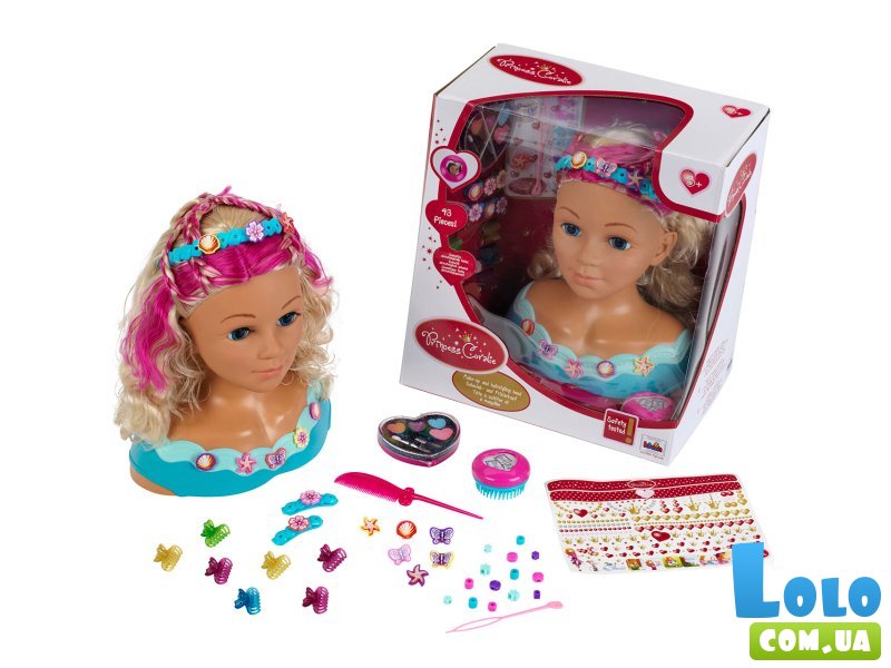 Голова куклы для визажа и прически Мариэлла, Klein