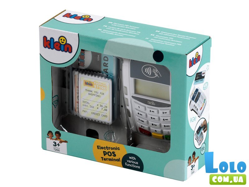 Игрушечный платежный терминал, Klein