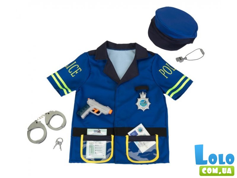 Детский костюм полицейского с аксессуарами, Klein