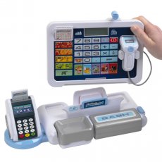 Игрушечный кассовый электронный аппарат с планшетом, Klein