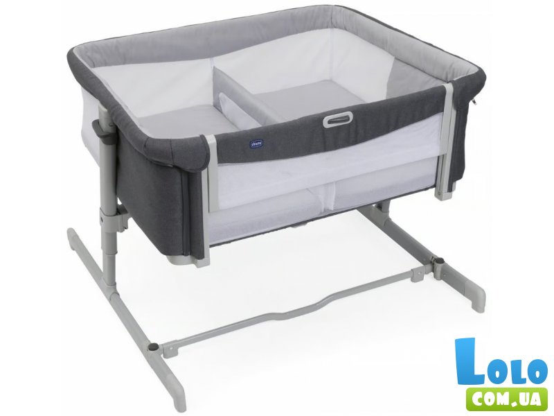 Кроватка для двойни Next2Me Twins, Chicco