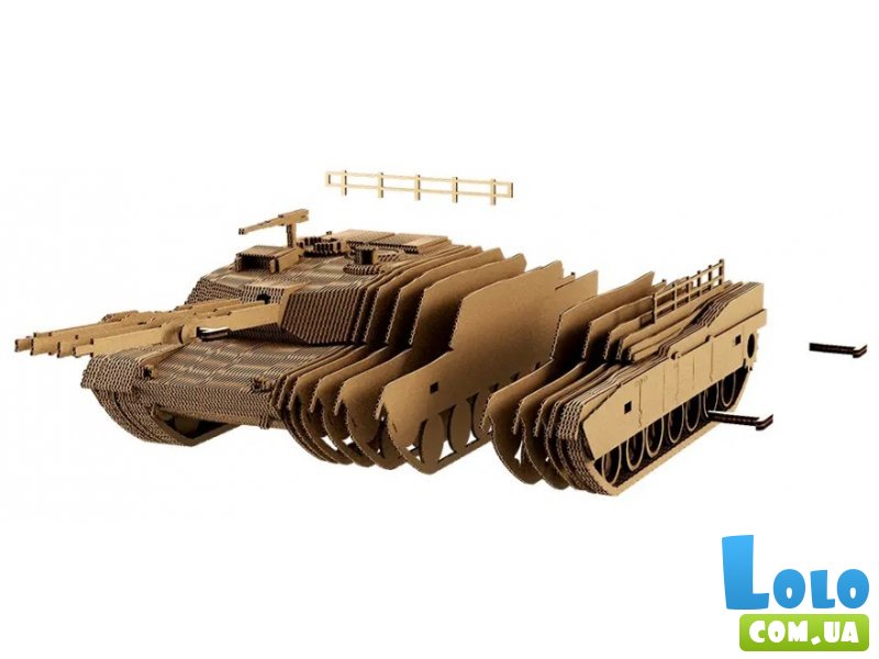 Картонный 3D пазл Танк, Cartonic, 83 эл.
