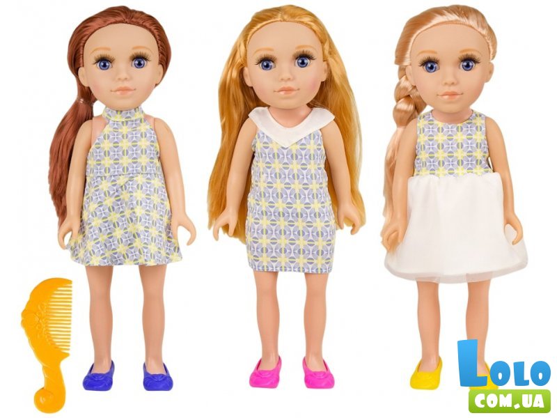 Кукла музыкальная с расческой (в ассортименте)