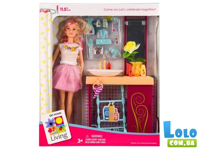 Кукла Ванная комната
