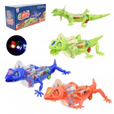 Музыкальная игрушка Ящерица (в ассортименте)