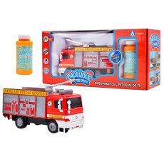 Пожарная машина с мыльными пузырями