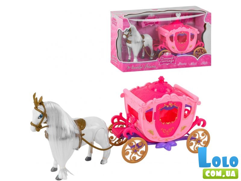 Фигурка Лошадь с каретой