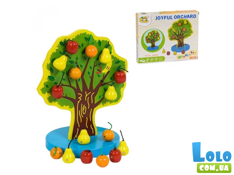 Деревянная игрушка Фруктовый сад