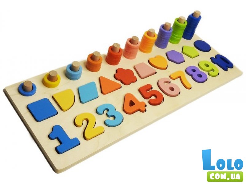 Деревянная игрушка Геометрика