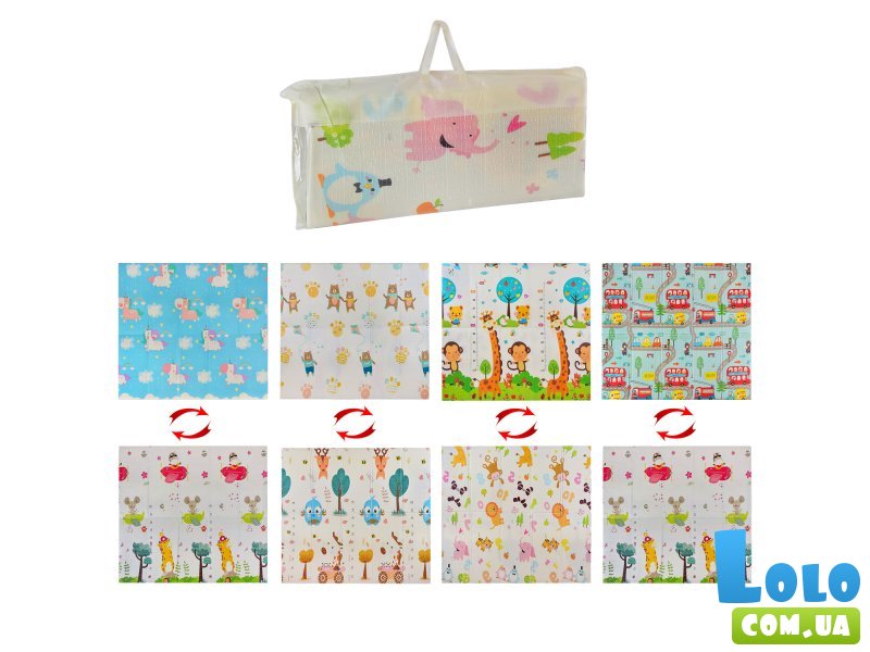 Коврик игровой двухсторонний термо (в ассортименте)