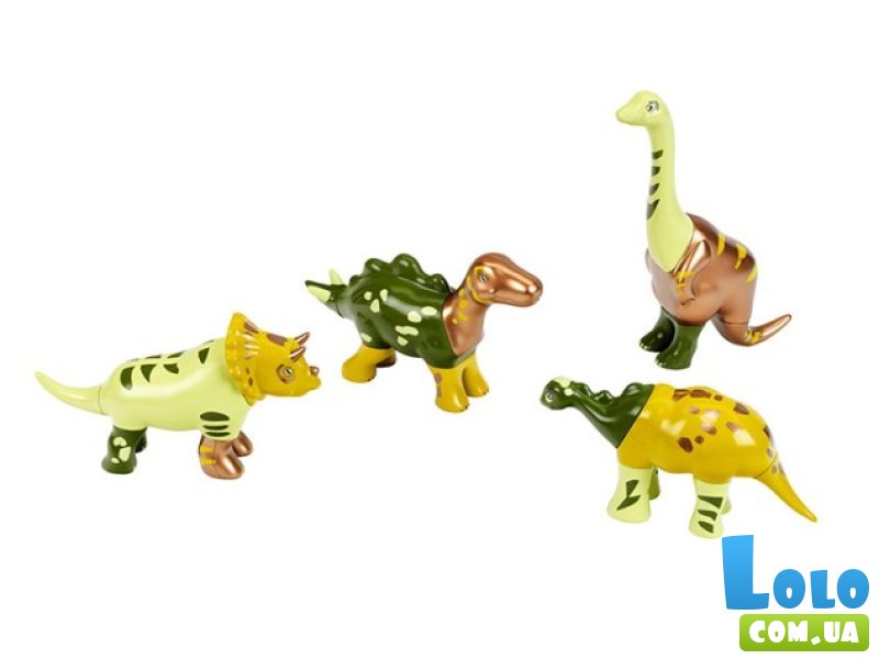 Магнитный пазл Динозавры, Klein, 4 эл.