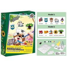 Гипсовая раскраска на магнитах