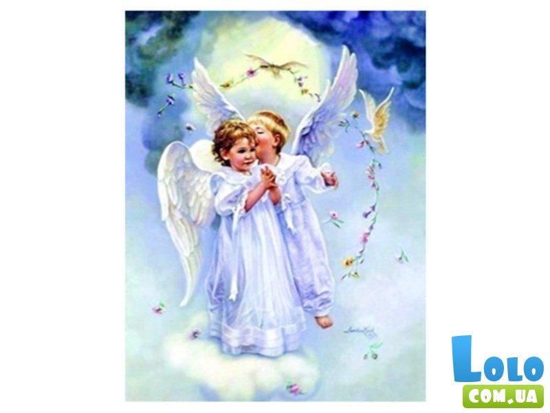 Алмазная мозаика Ангелы, TK Group (30х20 см)