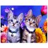 Алмазная мозаика Котята, TK Group (30х20 см)