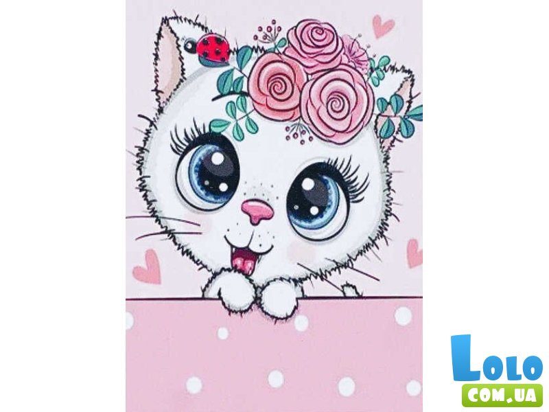 Алмазная мозаика Котенок, TK Group (20х30 см)