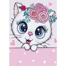 Алмазная мозаика Котенок, TK Group (20х30 см)