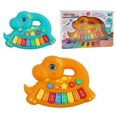 Пианино музыкальное Динозаврик, WToys (в ассортименте)