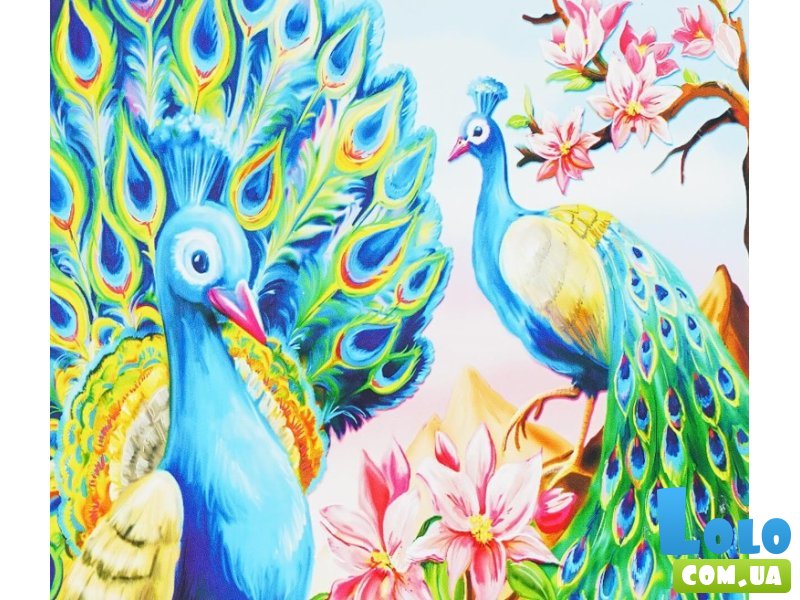 Алмазная мозаика Павлины, TK Group (30х40 см)