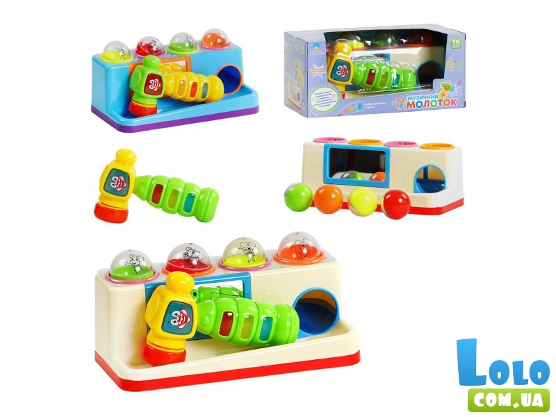 Музыкальная игрушка Стучалка Молоток, TK Group (укр.)
