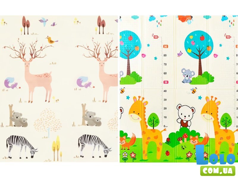 Коврик развивающий двухсторонний термо