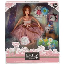 Кукла шарнирная Emily с аксессуарами