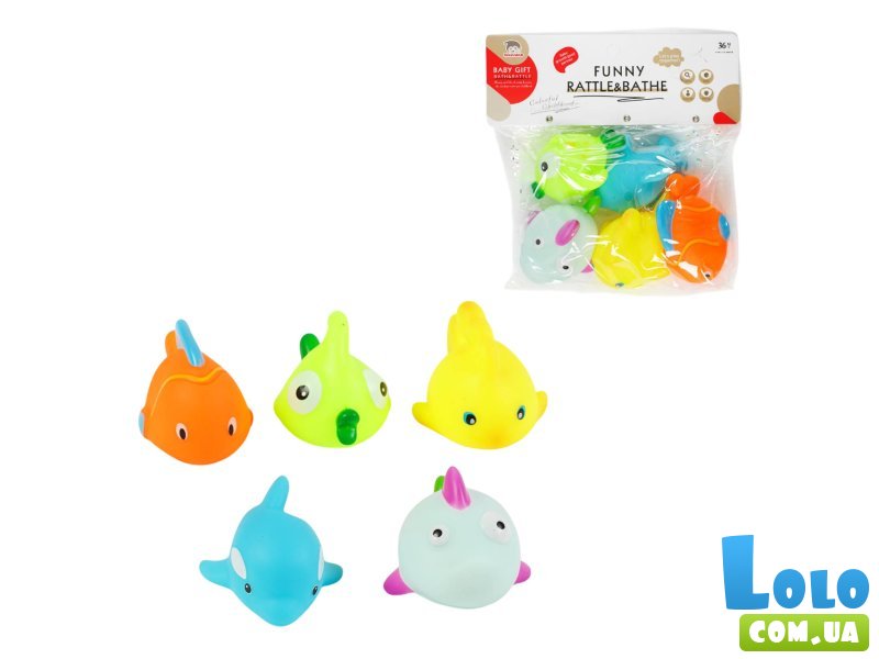 Набор пищалок для купания