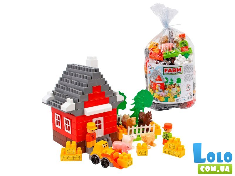 Конструктор Ферма, ТехноК  (1096), 130 дет.