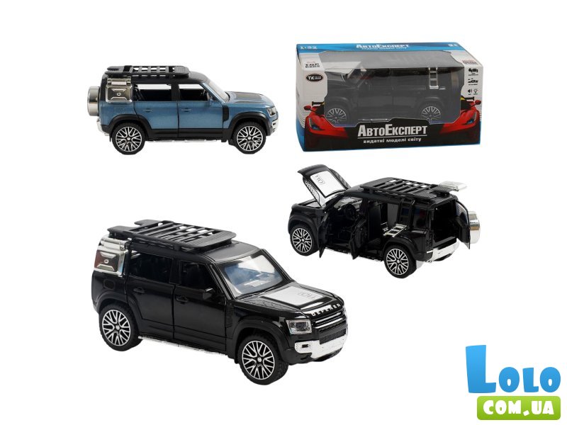 Машина металлическая Джип, АвтоЕксперт (в ассортименте)