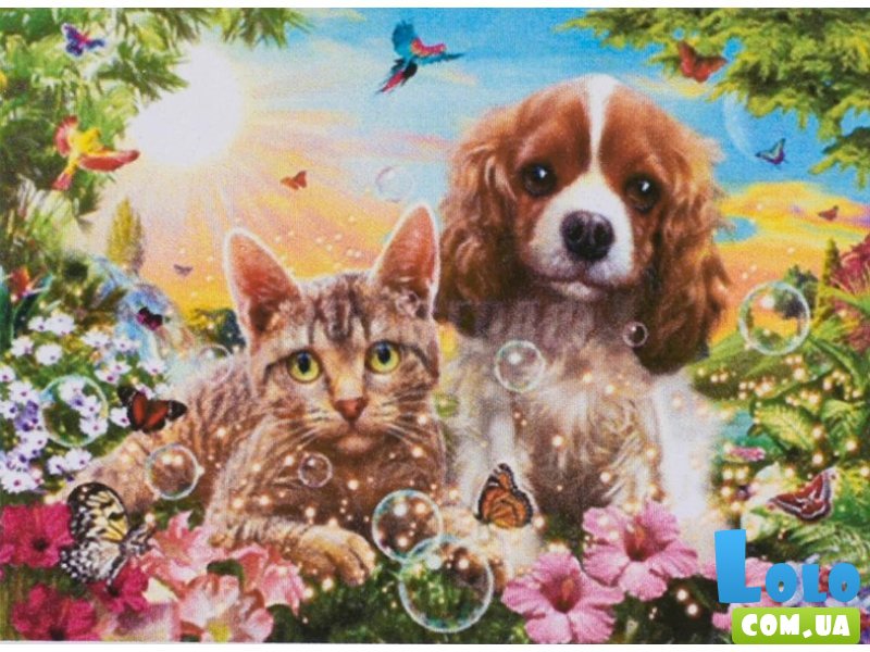 Алмазная мозаика Животные, TK Group (30х20 см)