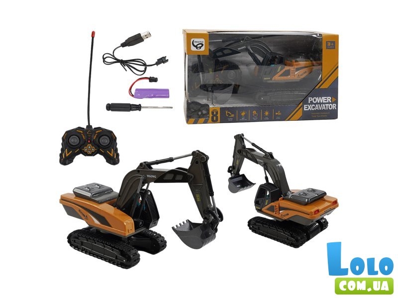 Экскаватор на радиоуправлении