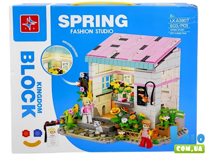 Конструктор Цветочный магазин (LX.A 3807), 603 дет.