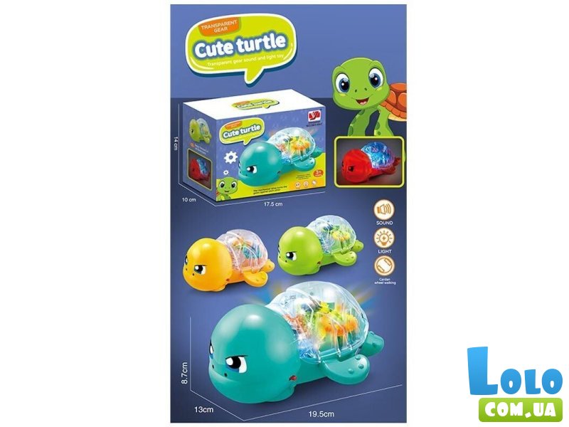 Развивающая игрушка Черепаха (в ассортименте)