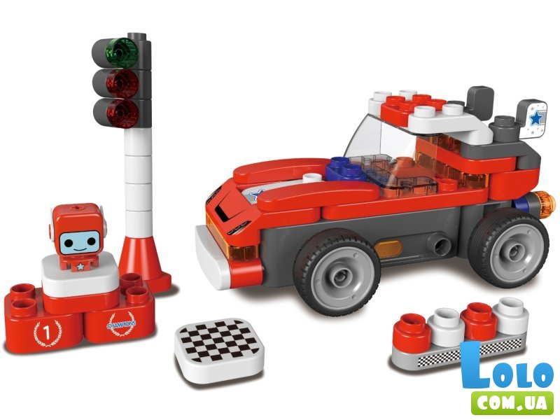 Конструктор Racecar на радиоуправлении, Pai Blocks (62007W), 65 дет.