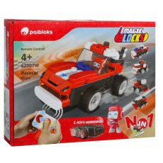 Конструктор Racecar на радиоуправлении, Pai Blocks (62007W), 65 дет.