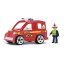Фигурка пожарного с автомобилем, MultiGo
