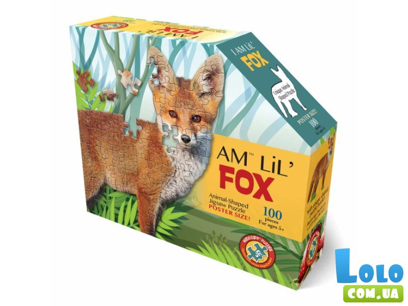 Пазл Лисичка, I AM, 100 эл.